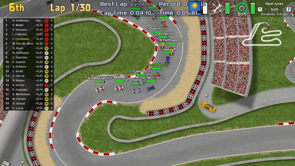 Скриншот 1 из Ultimate Racing 2D 2