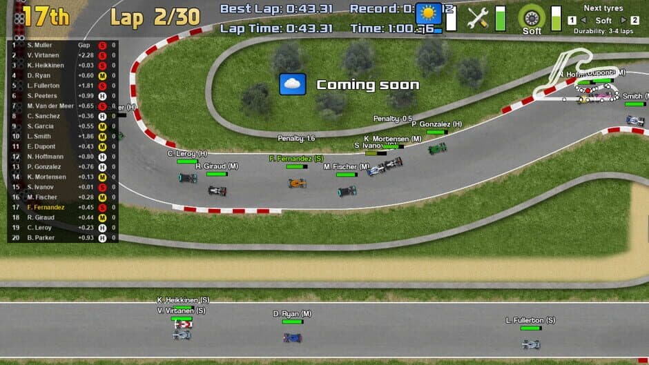Скриншот 2 из Ultimate Racing 2D 2