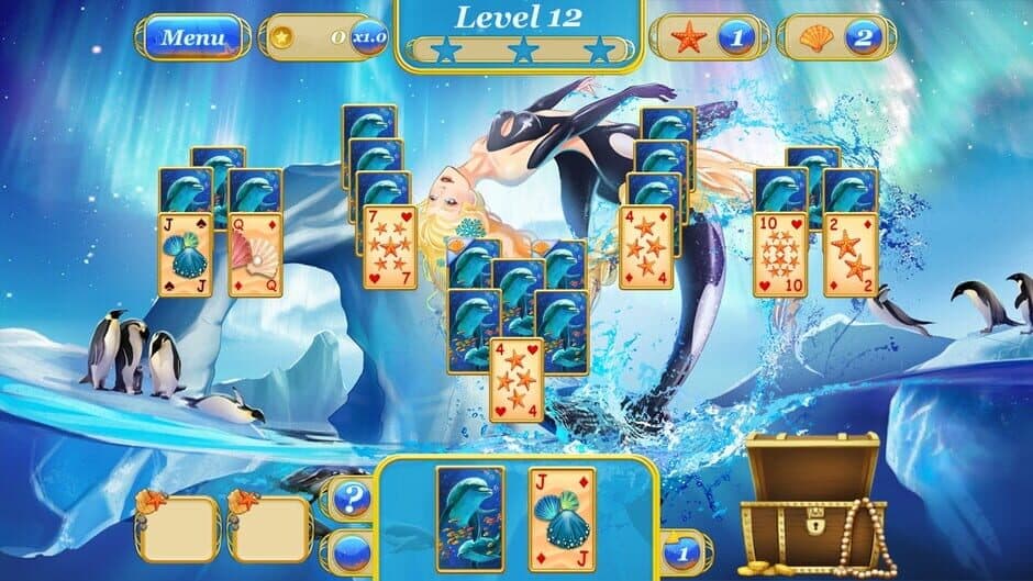 Скриншот 3 из Maidens of the Ocean Solitaire
