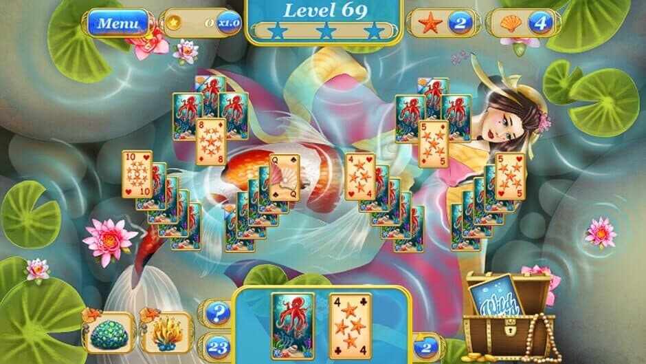 Скриншот 5 из Maidens of the Ocean Solitaire