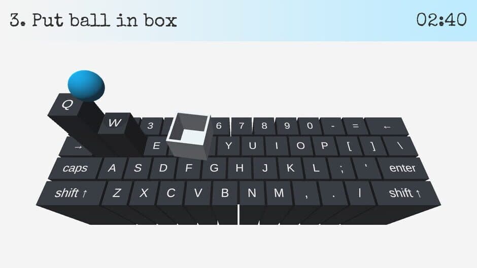 Скриншот 4 из On Key Up: A Game for Keyboards