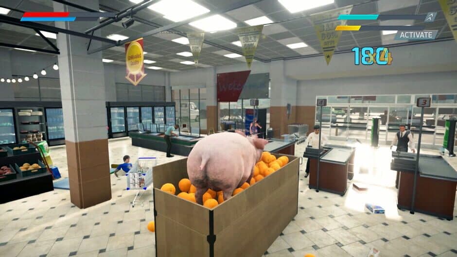 Скриншот 6 из Pig Skater Simulator