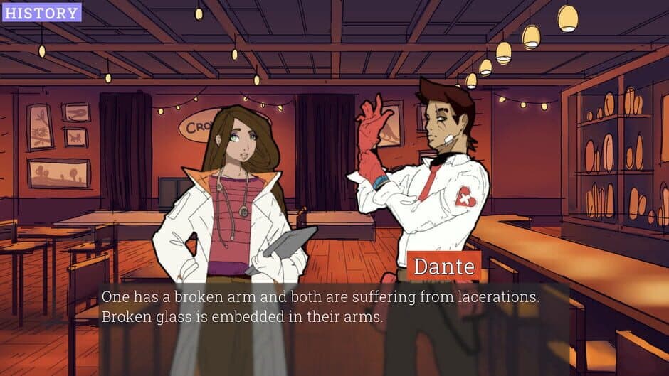Скриншот 3 из RavenHeart Hospital: A Medical Visual Novel