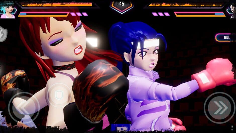 Скриншот 5 из Boxing Babes: Sexy Fight Hentai Anime Girls