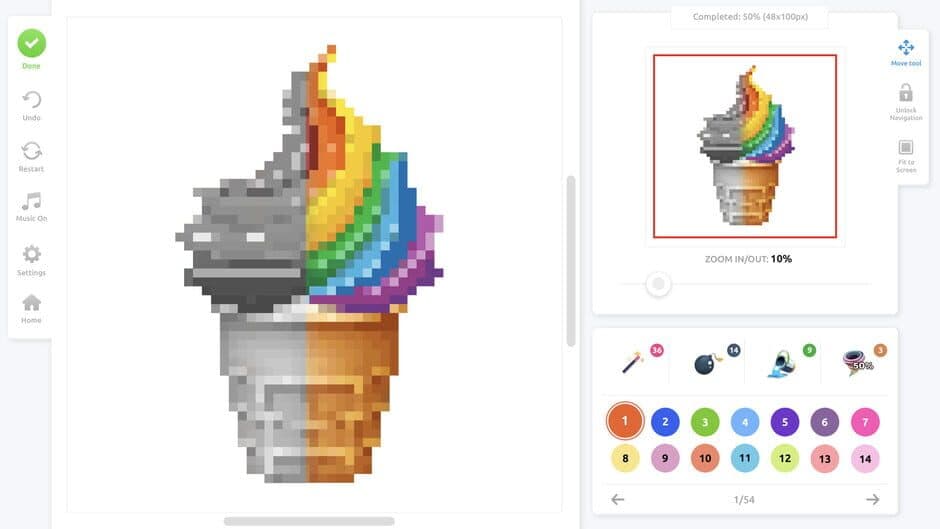 Скриншот 6 из LGBT Color by Number for Adults