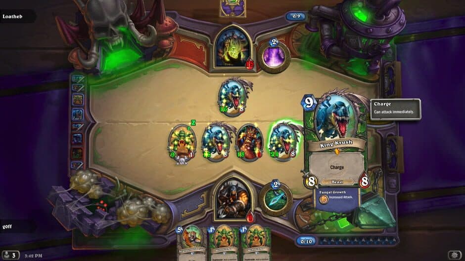 Скриншот 3 из Hearthstone: Curse of Naxxramas