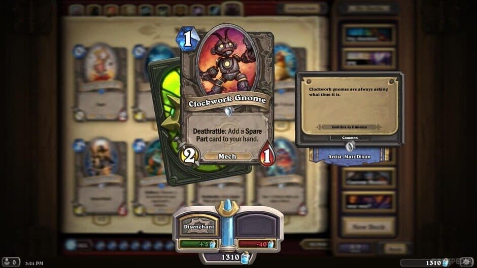 Скриншот 1 из Hearthstone: Goblins vs Gnomes
