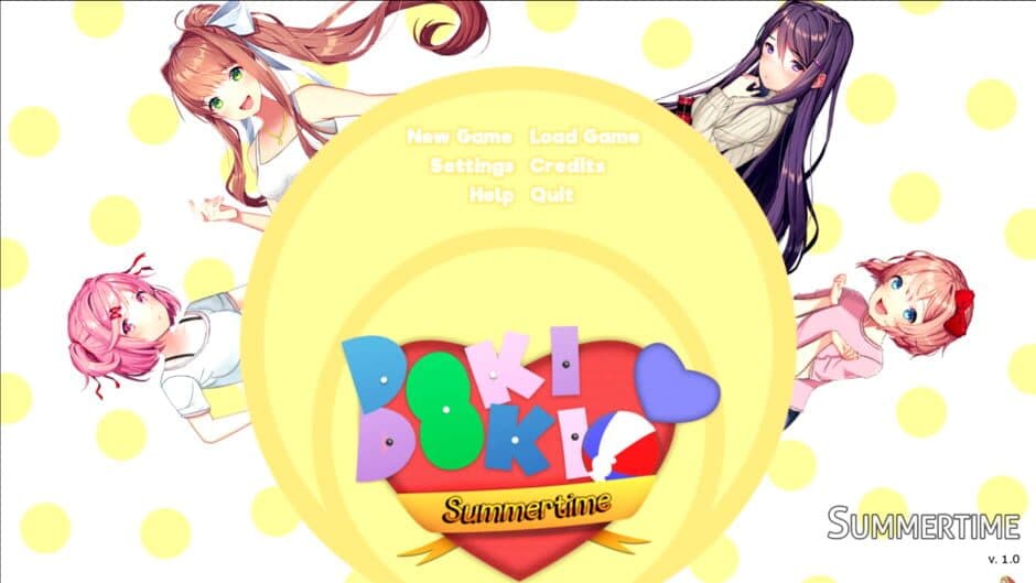 Скриншот 1 из Doki Doki SummerTime