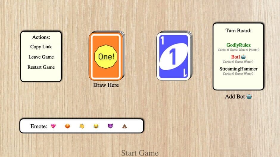 Скриншот 1 из One: The Card Game