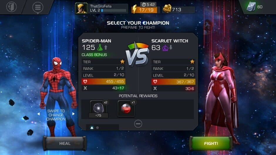 Скриншот 9 из Marvel Contest of Champions