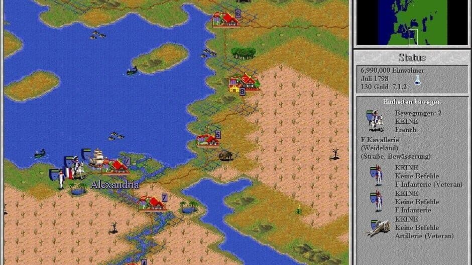 Скриншот 1 из Sid Meier's Civilization II: Conflicts in Civilization