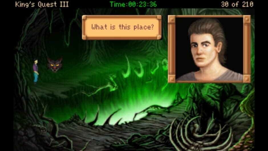 Скриншот 1 из King's Quest III Redux: To Heir is Human