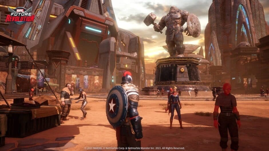 Скриншот 3 из Marvel Future Revolution