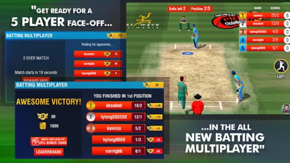 Скриншот 6 из World Cricket Championship 2