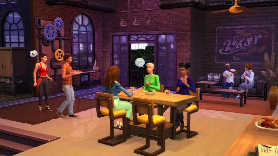 Скриншот 2 из The Sims 4: Industrial Loft Kit