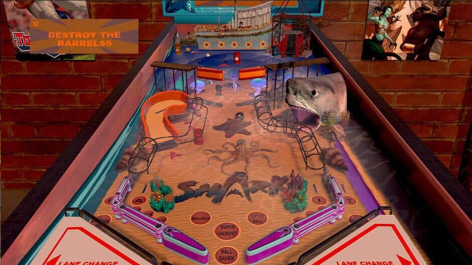 Скриншот 2 из Shark Pinball