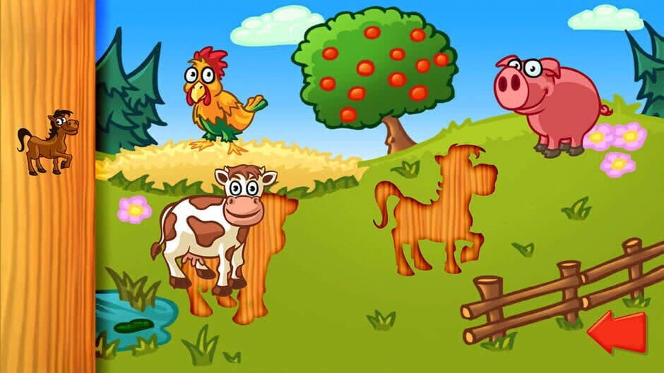 Скриншот 1 из Animal Puzzle: Preschool Learning Game for Kids and Toddlers
