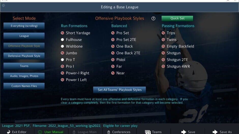 Скриншот 8 из Pro Strategy Football 2022