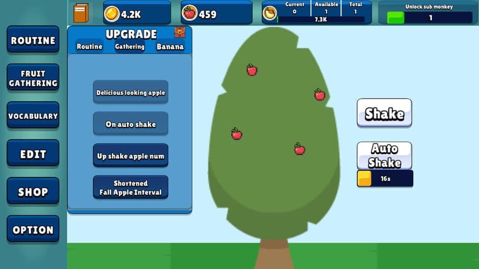 Скриншот 2 из Idle Monkeylogy