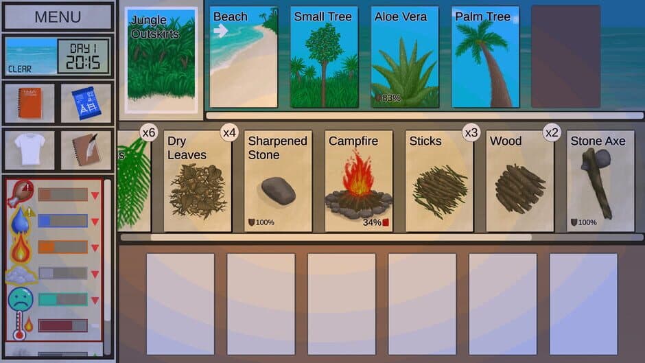 Скриншот 1 из Card Survival: Tropical Island