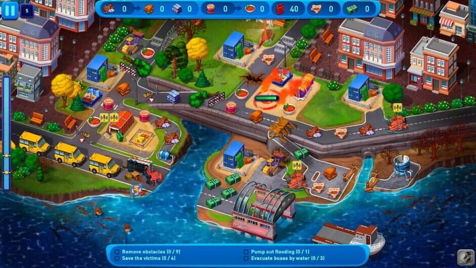 Скриншот 2 из Emergency Crew: Volcano Eruption