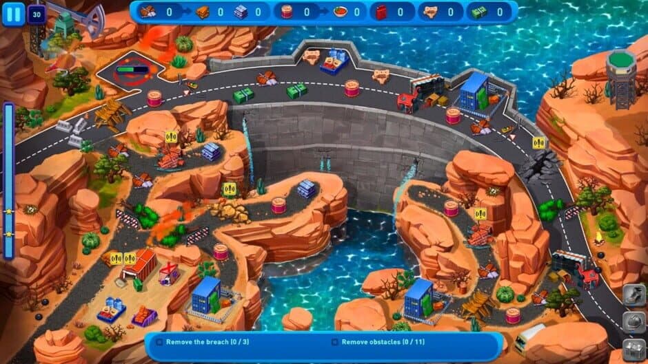 Скриншот 5 из Emergency Crew: Volcano Eruption