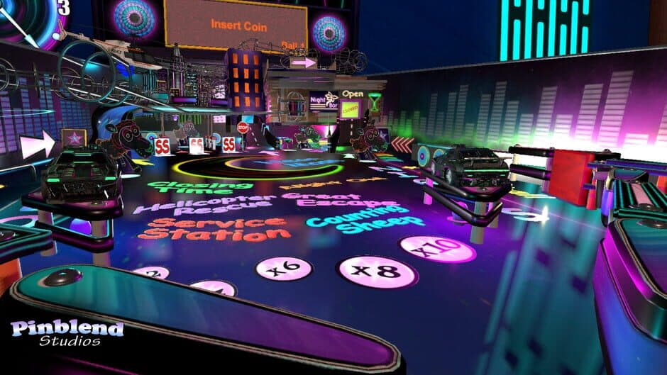 Скриншот 3 из Neon Nights Pinball
