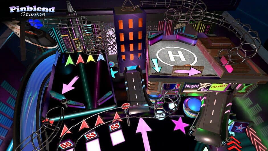 Скриншот 4 из Neon Nights Pinball
