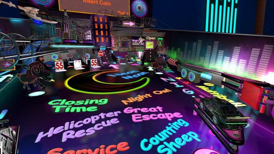 Скриншот 7 из Neon Nights Pinball
