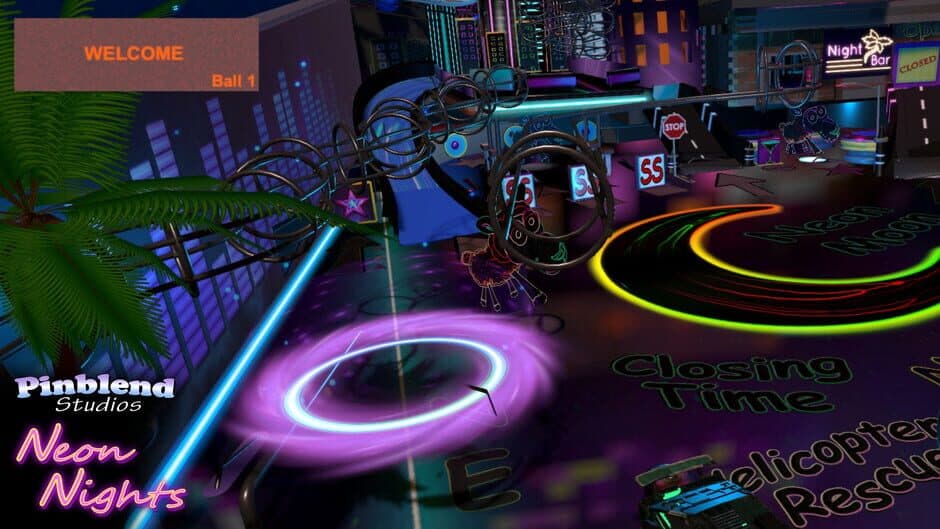 Скриншот 10 из Neon Nights Pinball