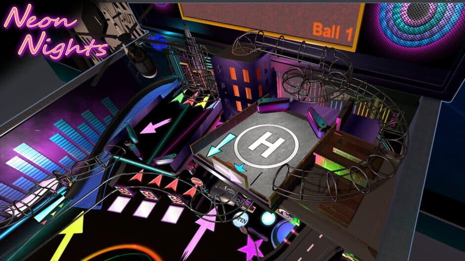 Скриншот 11 из Neon Nights Pinball