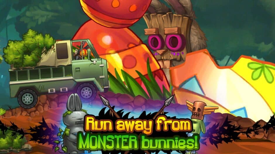 Скриншот 5 из Angry Bunny Race: Jungle Road