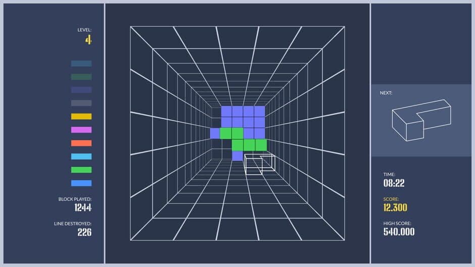 Скриншот 2 из Tetrix 3D