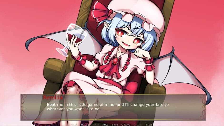 Скриншот 3 из Save Me, Sakuya-san!: Remilia Scarlet's Coin and Glass Game