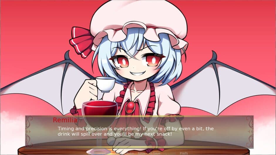 Скриншот 5 из Save Me, Sakuya-san!: Remilia Scarlet's Coin and Glass Game