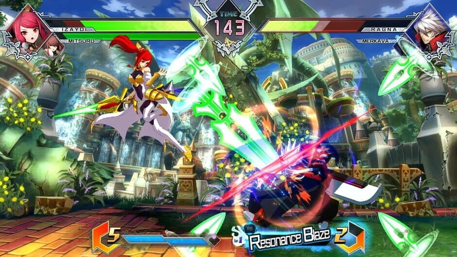 Скриншот 5 из BlazBlue: Cross Tag Battle - Character Pack Vol. 4: Izayoi/Mitsuru/Merkava