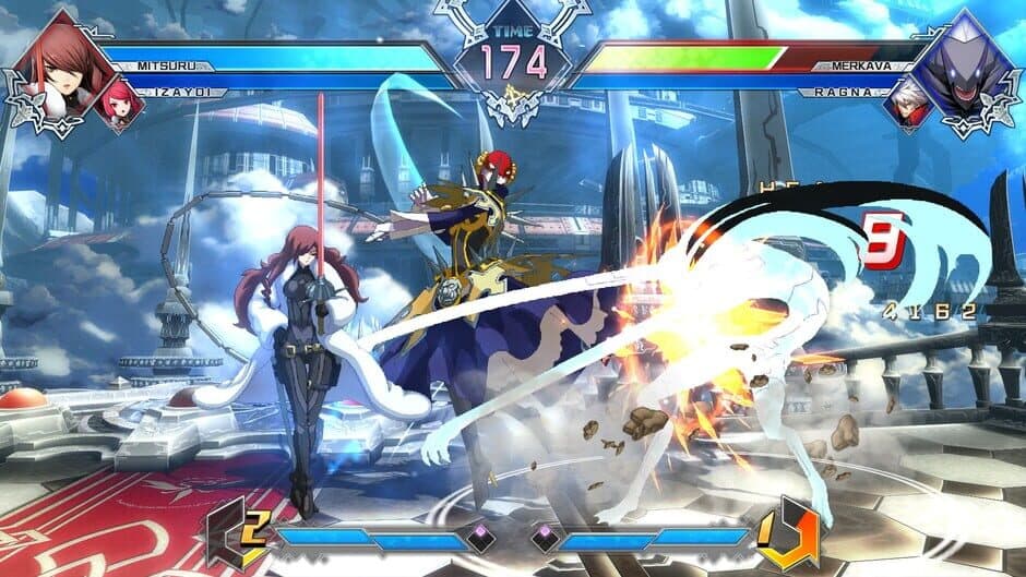 Скриншот 2 из BlazBlue: Cross Tag Battle - Character Pack Vol. 4: Izayoi/Mitsuru/Merkava
