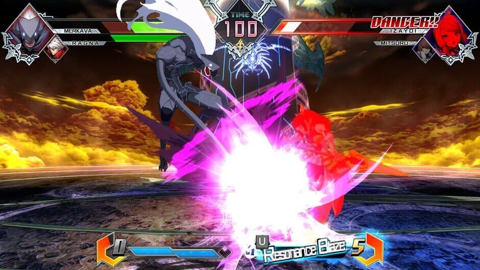 Скриншот 9 из BlazBlue: Cross Tag Battle - Character Pack Vol. 4: Izayoi/Mitsuru/Merkava