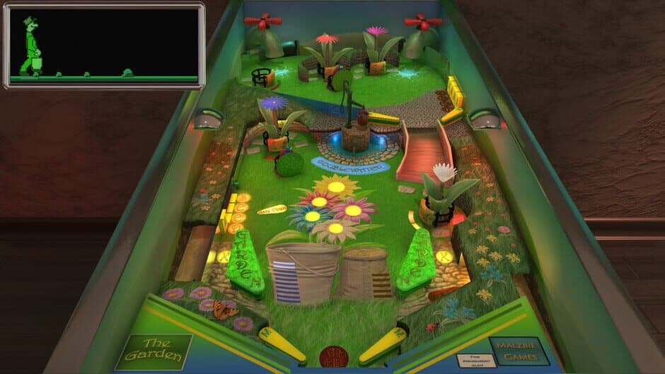 Скриншот 2 из Malzbie's Pinball Collection: The Garden Table