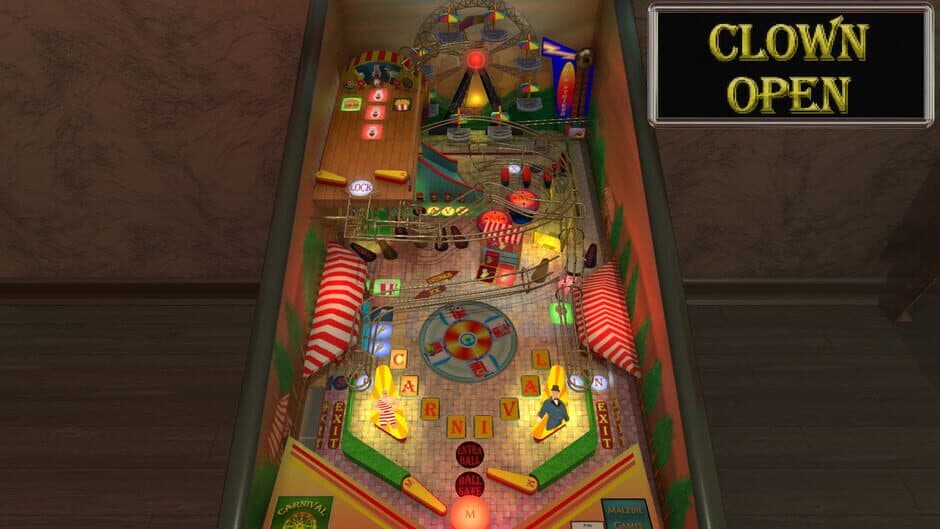 Скриншот 1 из Malzbie's Pinball Collection: Carnival Table