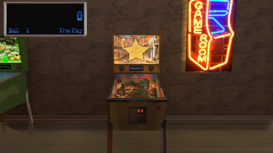 Скриншот 1 из Malzbie's Pinball Collection: Sheriff Table