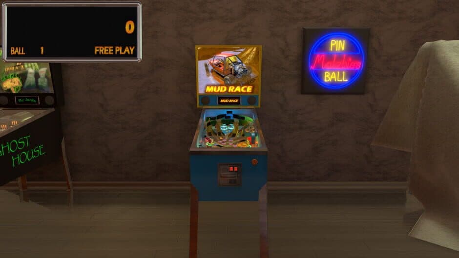 Скриншот 1 из Malzbie's Pinball Collection: Mud Race Table