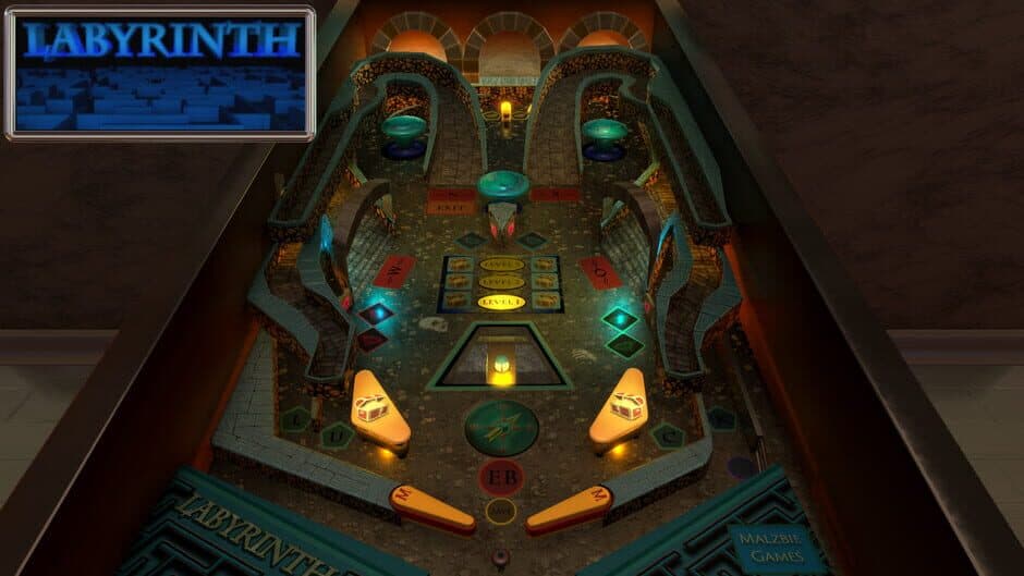 Скриншот 2 из Malzbie's Pinball Collection: Labyrinth