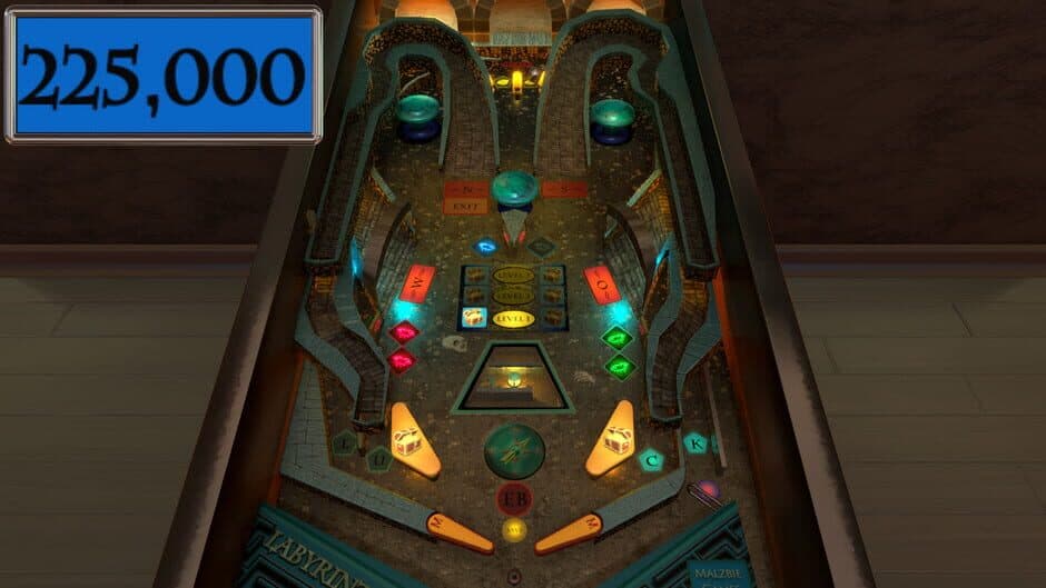Скриншот 3 из Malzbie's Pinball Collection: Labyrinth