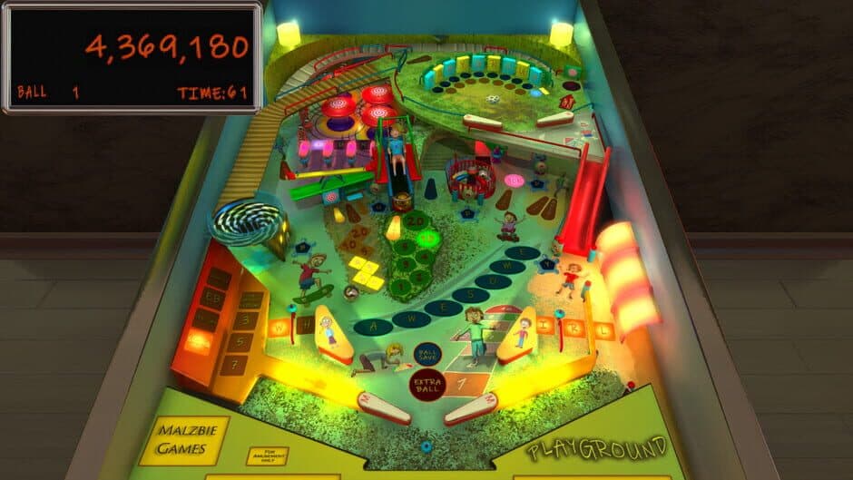 Скриншот 2 из Malzbie's Pinball Collection: Playground
