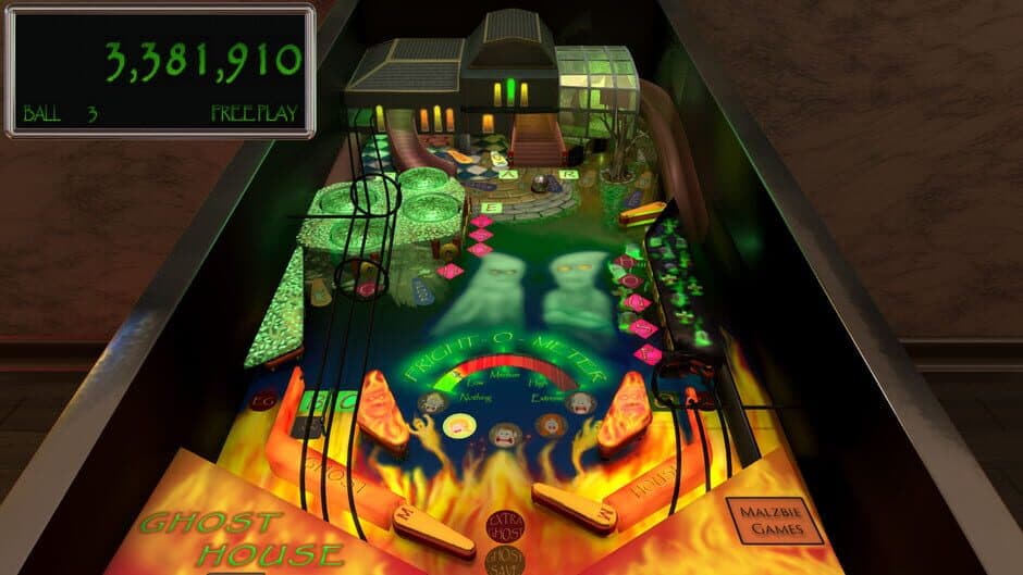 Скриншот 1 из Malzbie's Pinball Collection: Ghost House