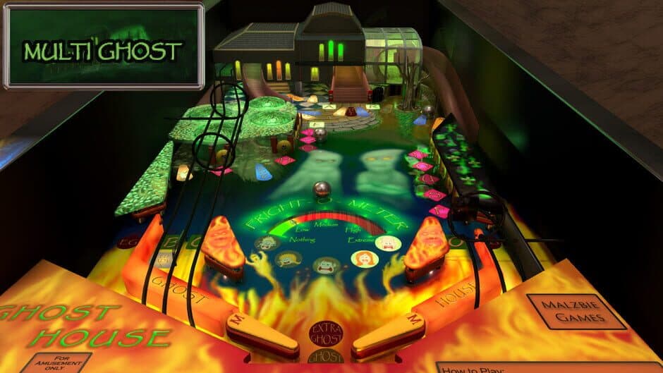 Скриншот 2 из Malzbie's Pinball Collection: Ghost House