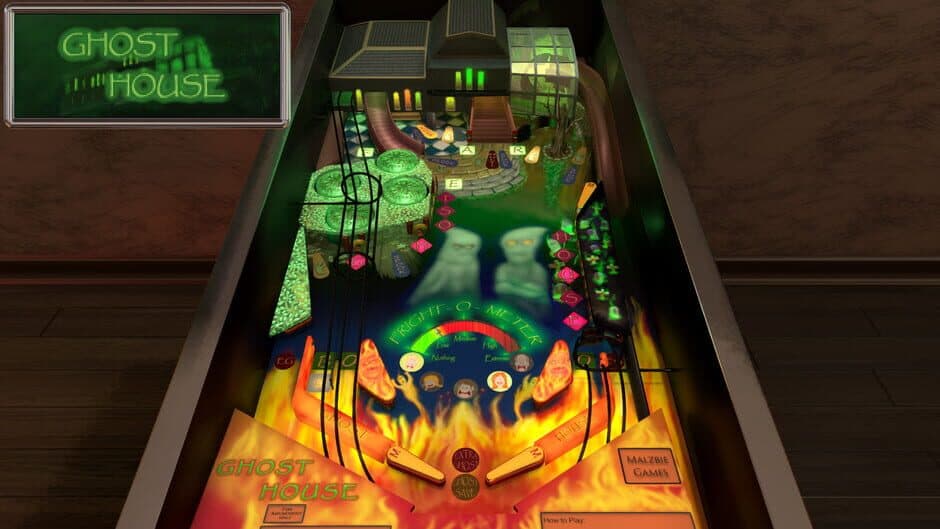 Скриншот 4 из Malzbie's Pinball Collection: Ghost House