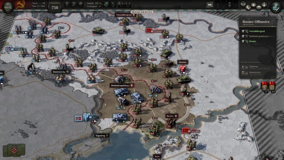 Скриншот 1 из Unity of Command II: Moscow 41