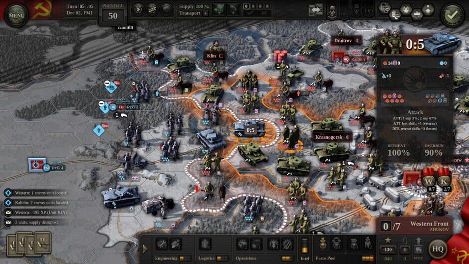 Скриншот 4 из Unity of Command II: Moscow 41
